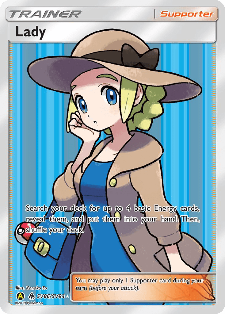 Lady, kortbilde fra pokemontcg.io