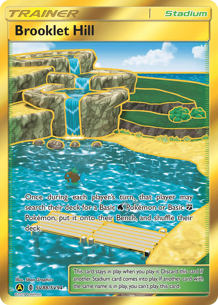 Brooklet Hill, kortbilde fra pokemontcg.io