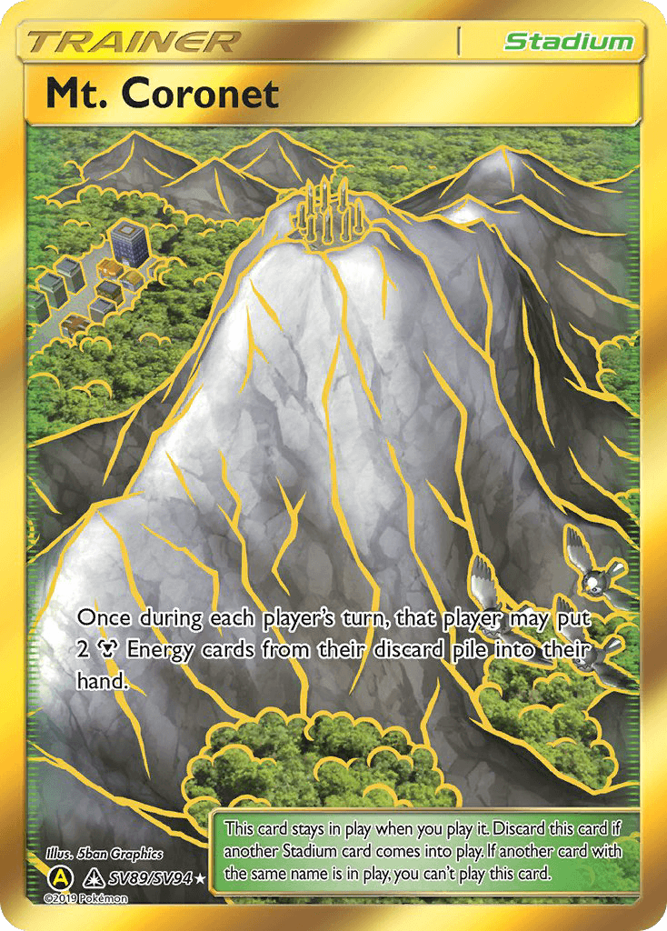 Mt. Coronet, kortbilde fra pokemontcg.io