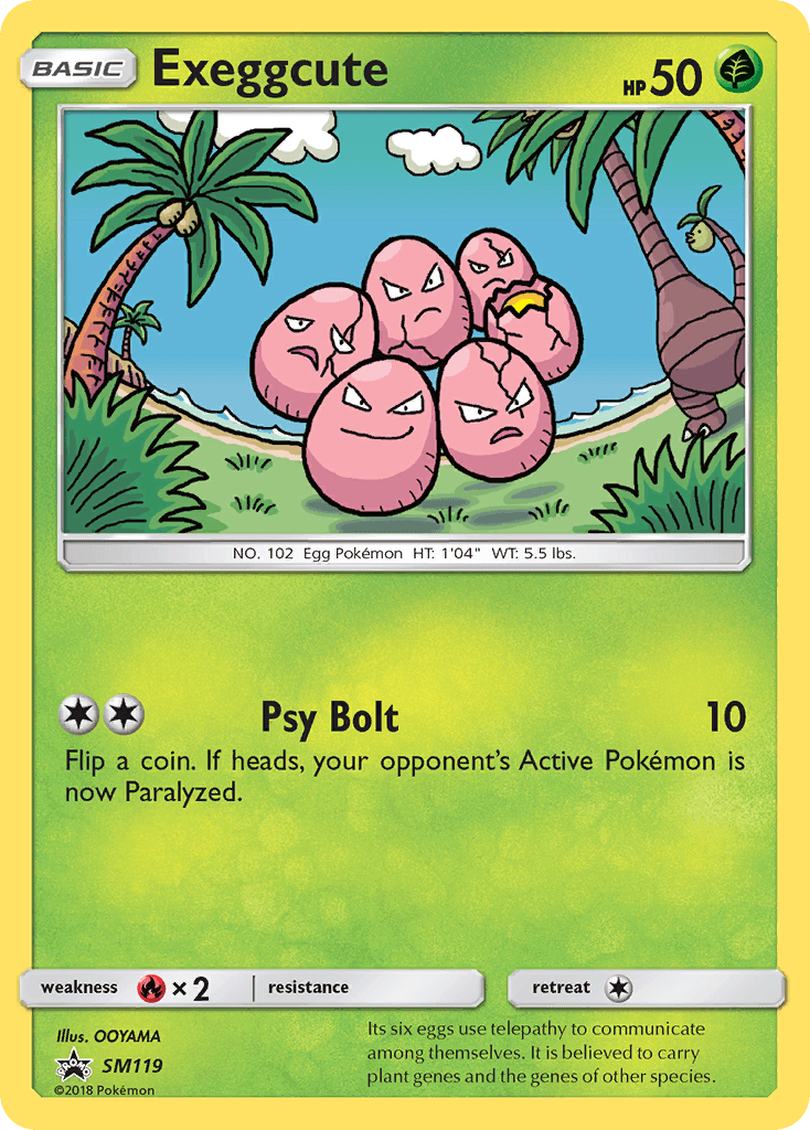 Exeggcute, kortbilde fra pokemontcg.io