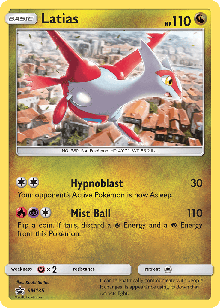 Latias, kortbilde fra pokemontcg.io