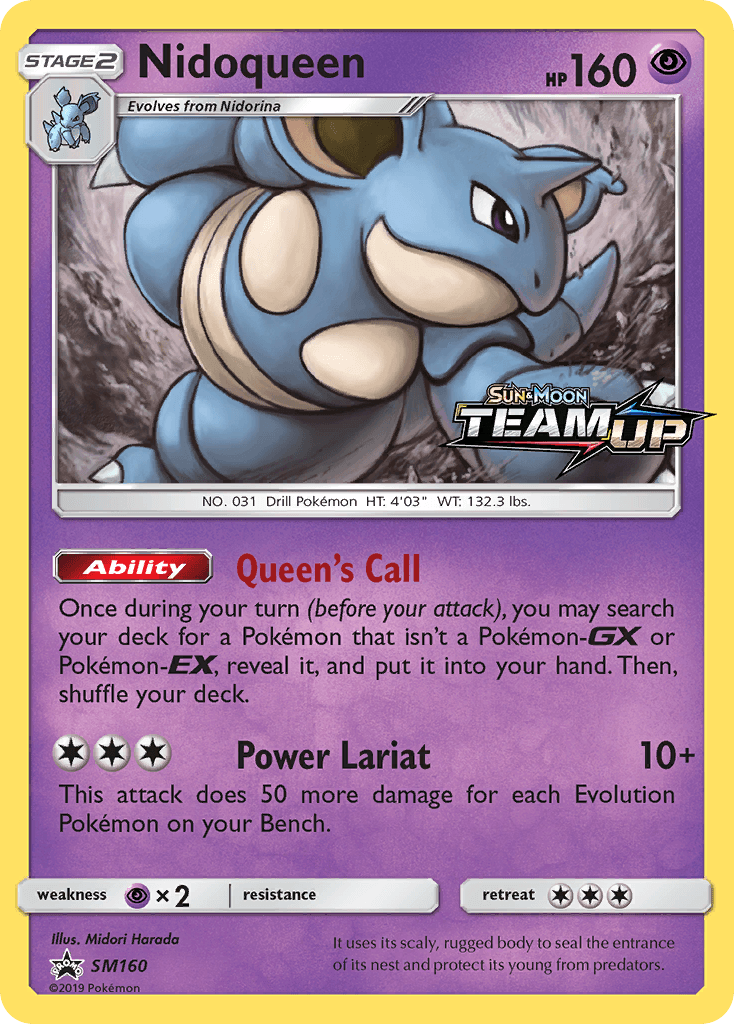 Nidoqueen, kortbilde fra pokemontcg.io