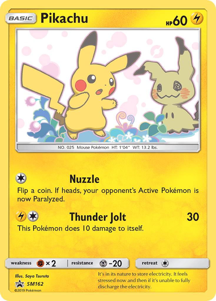 Pikachu, kortbilde fra pokemontcg.io