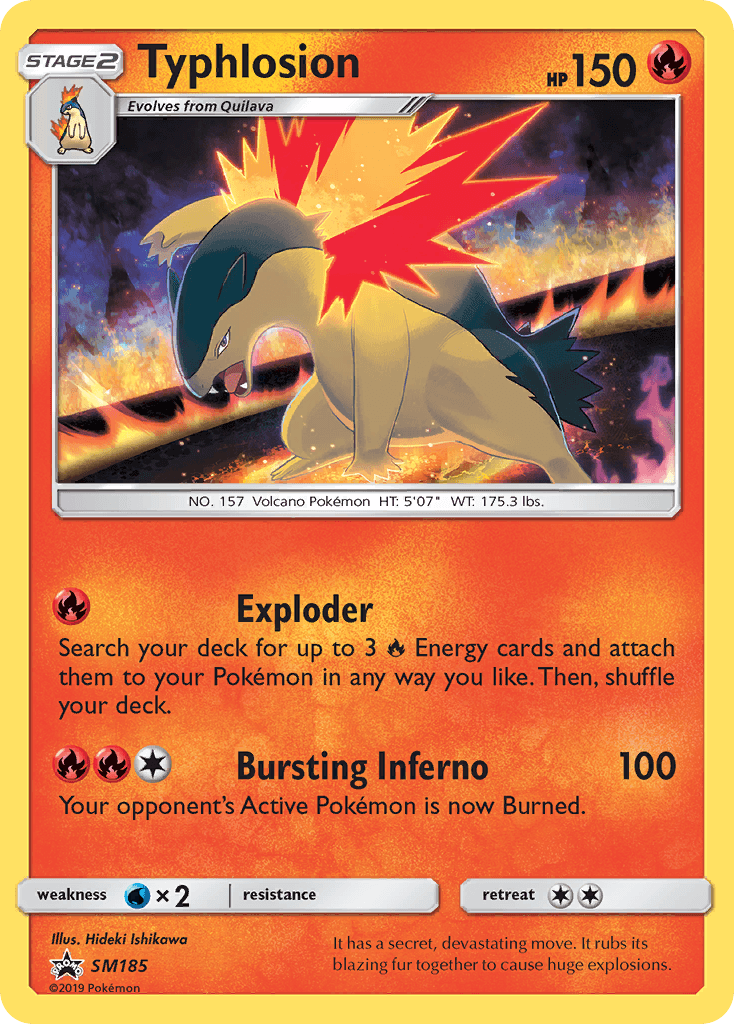 Typhlosion, kortbilde fra pokemontcg.io