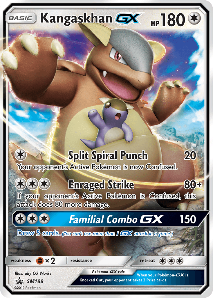 Kangaskhan-GX, kortbilde fra pokemontcg.io