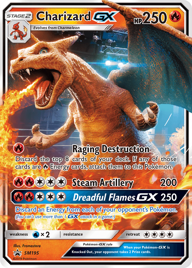 Charizard-GX, kortbilde fra pokemontcg.io