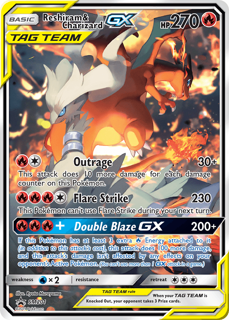 Reshiram & Charizard-GX, kortbilde fra pokemontcg.io