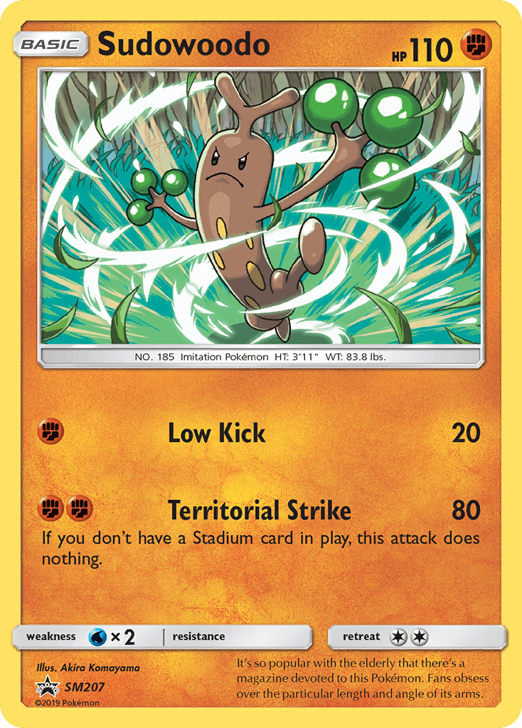 Sudowoodo, kortbilde fra pokemontcg.io