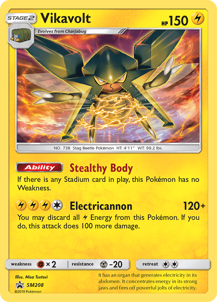Vikavolt, kortbilde fra pokemontcg.io