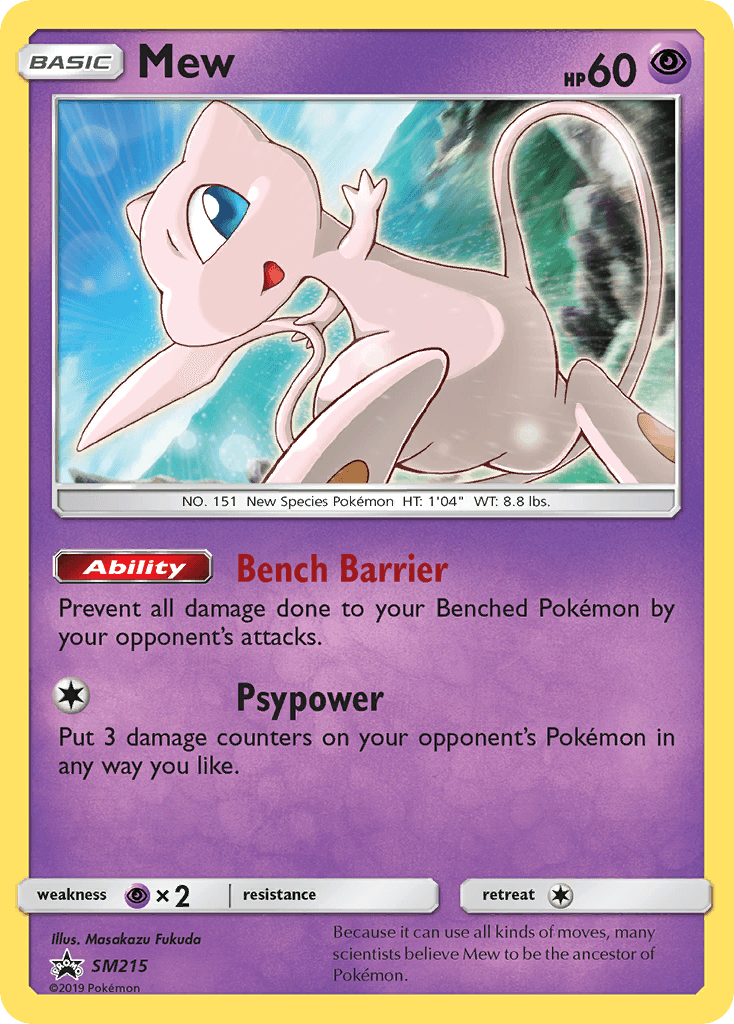 Mew, kortbilde fra pokemontcg.io