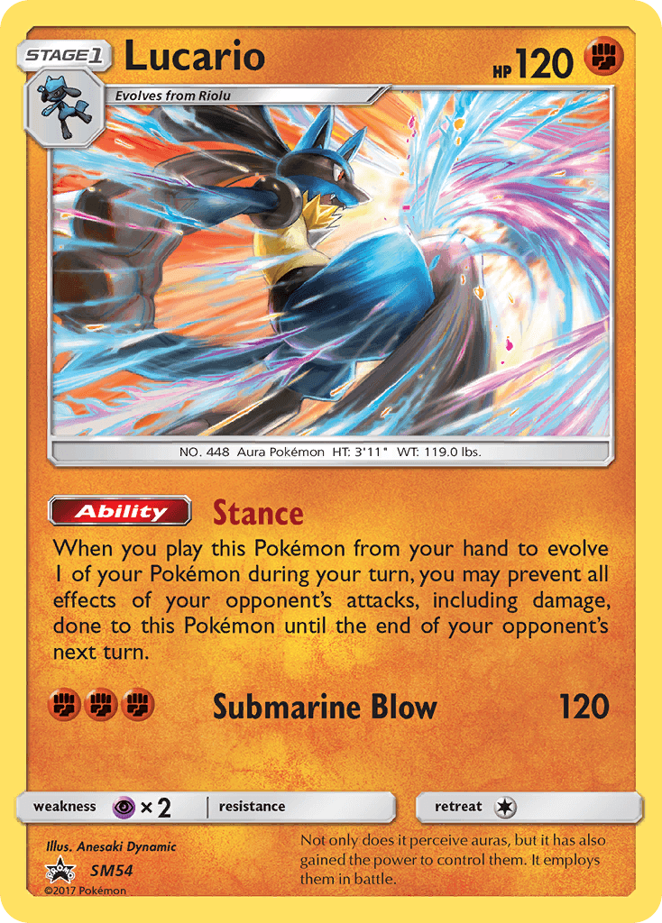 Lucario, kortbilde fra pokemontcg.io