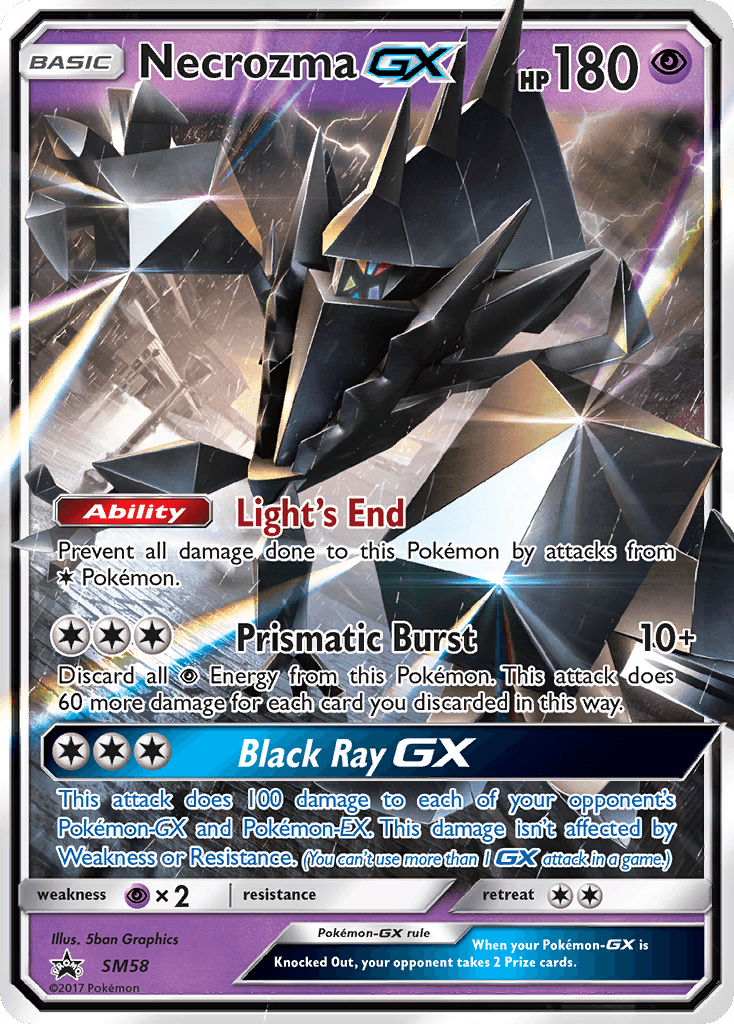 Necrozma-GX, kortbilde fra pokemontcg.io