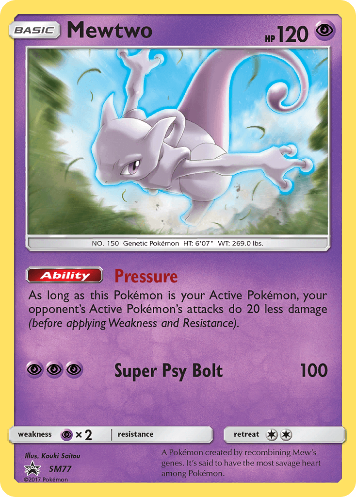 Mewtwo, kortbilde fra pokemontcg.io
