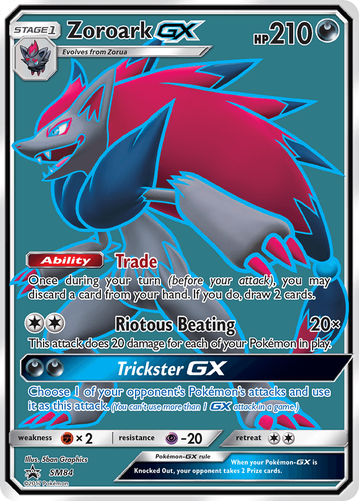 Zoroark-GX, kortbilde fra pokemontcg.io