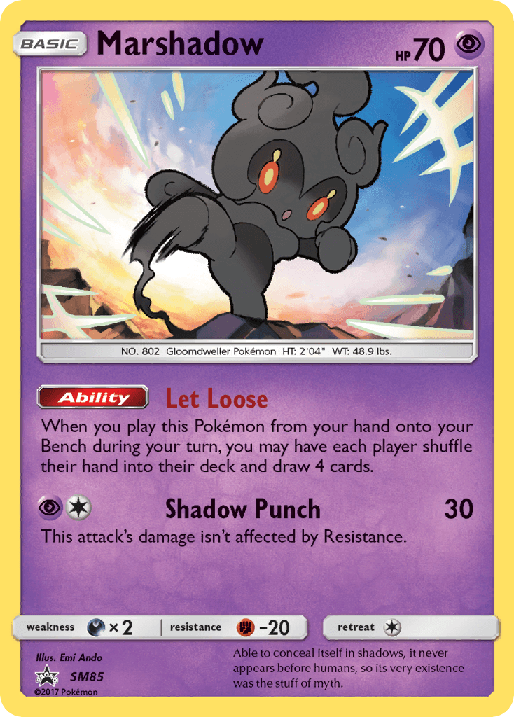 Marshadow, kortbilde fra pokemontcg.io