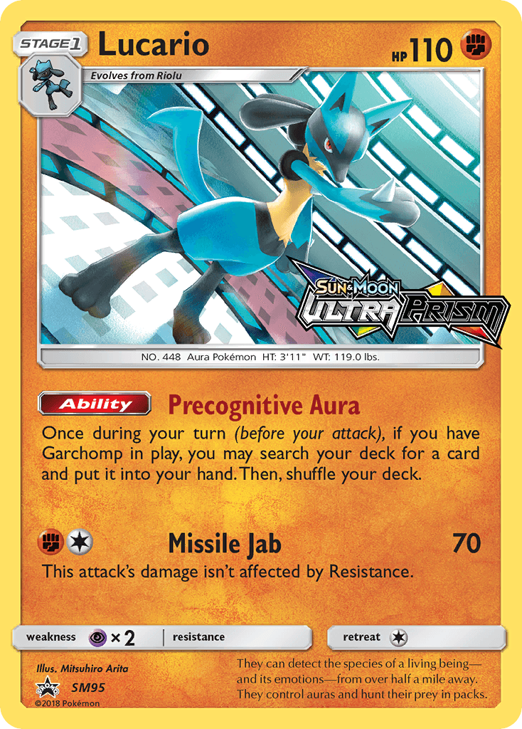 Lucario, kortbilde fra pokemontcg.io