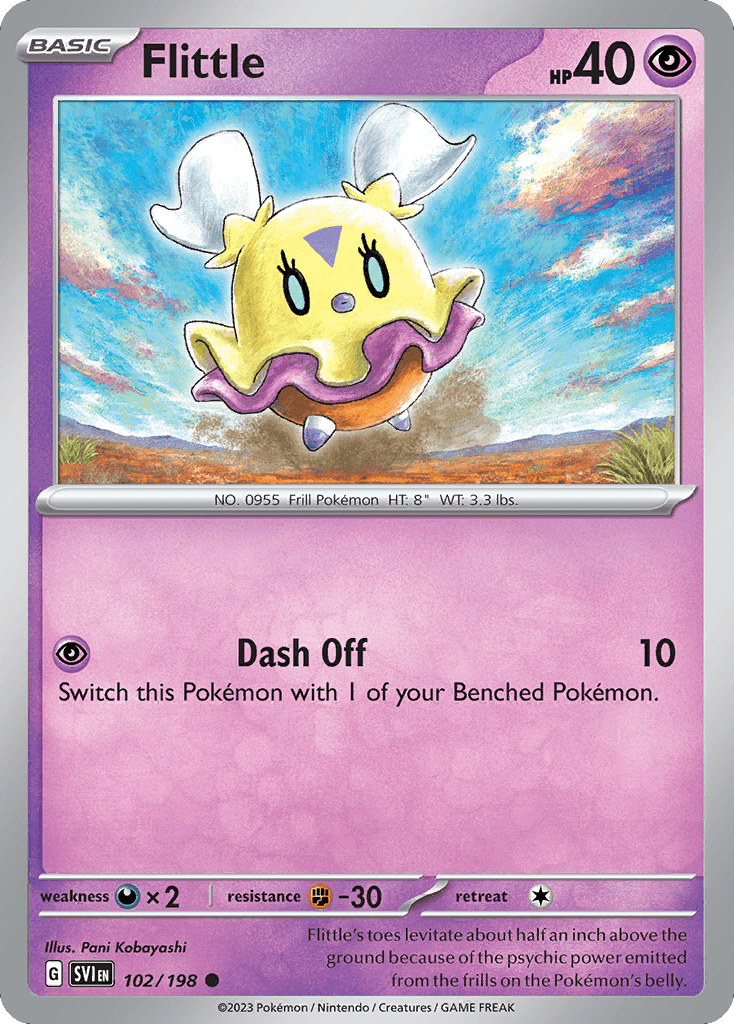 Flittle, kortbilde fra pokemontcg.io