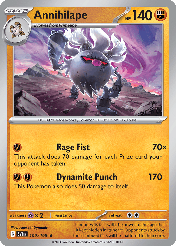 Annihilape, kortbilde fra pokemontcg.io