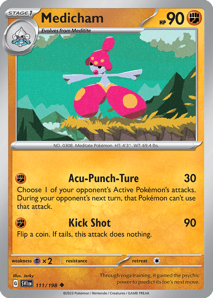 Medicham, kortbilde fra pokemontcg.io