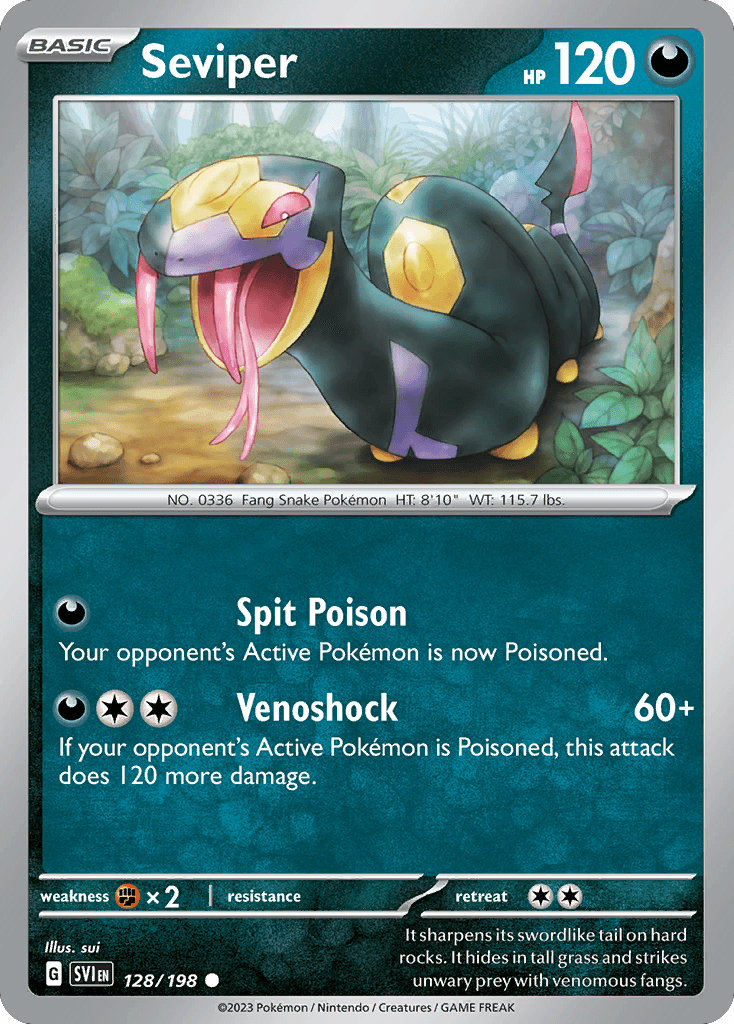 Seviper, kortbilde fra pokemontcg.io