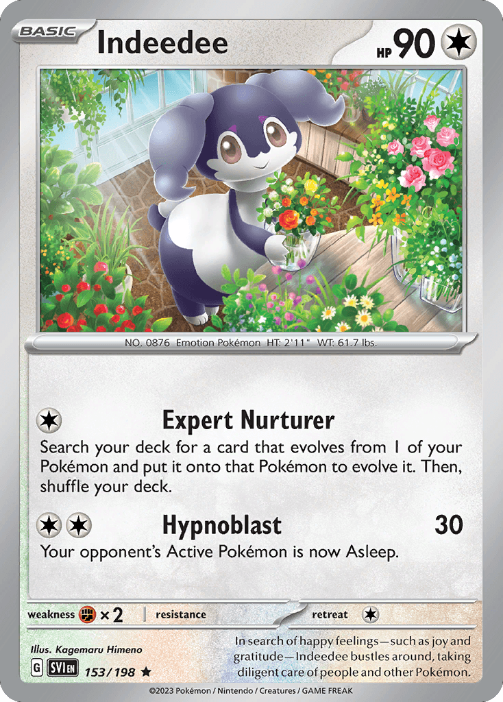Indeedee, kortbilde fra pokemontcg.io