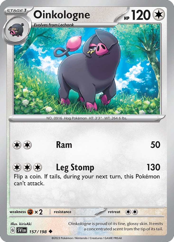 Oinkologne, kortbilde fra pokemontcg.io