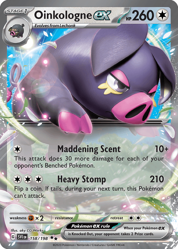 Oinkologne ex, kortbilde fra pokemontcg.io