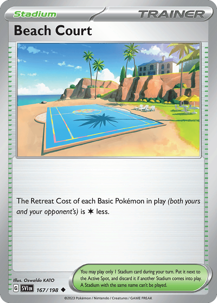 Beach Court, kortbilde fra pokemontcg.io