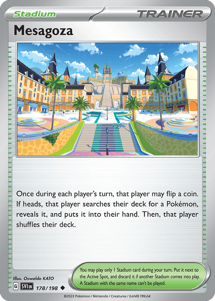 Mesagoza, kortbilde fra pokemontcg.io