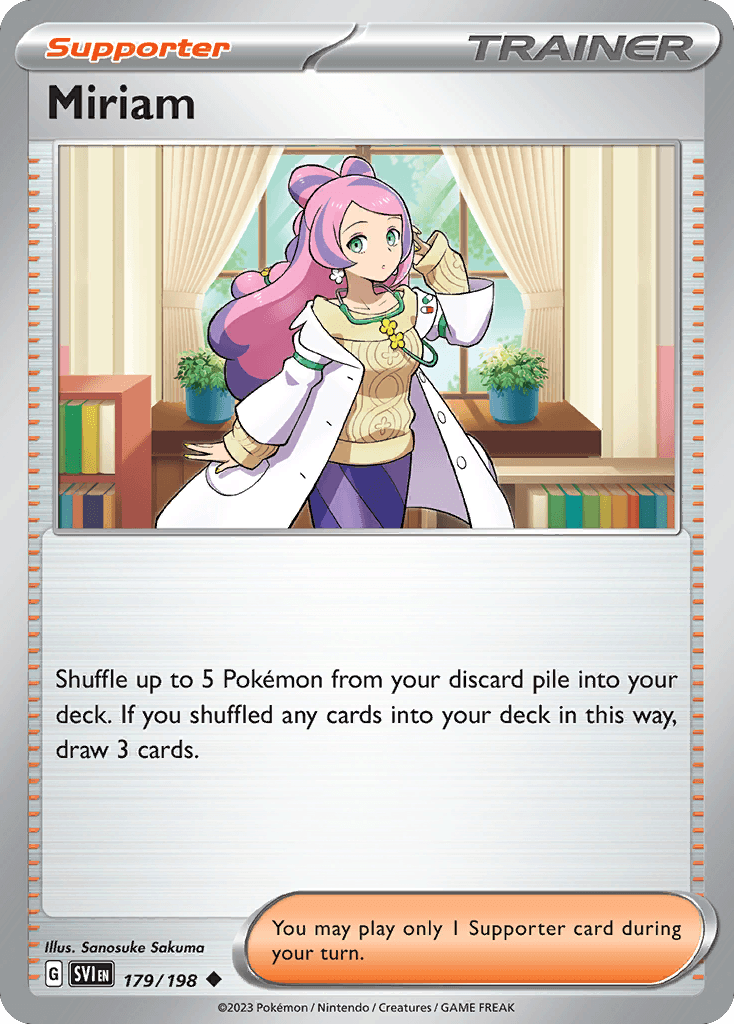 Miriam, kortbilde fra pokemontcg.io