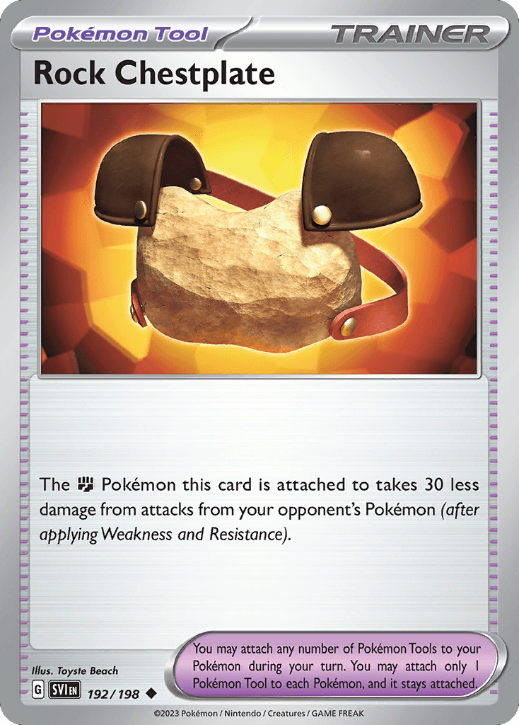 Rock Chestplate, kortbilde fra pokemontcg.io