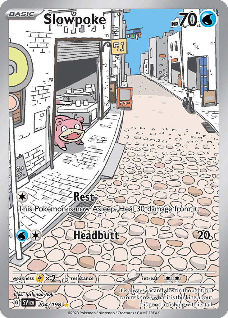 Slowpoke, kortbilde fra pokemontcg.io
