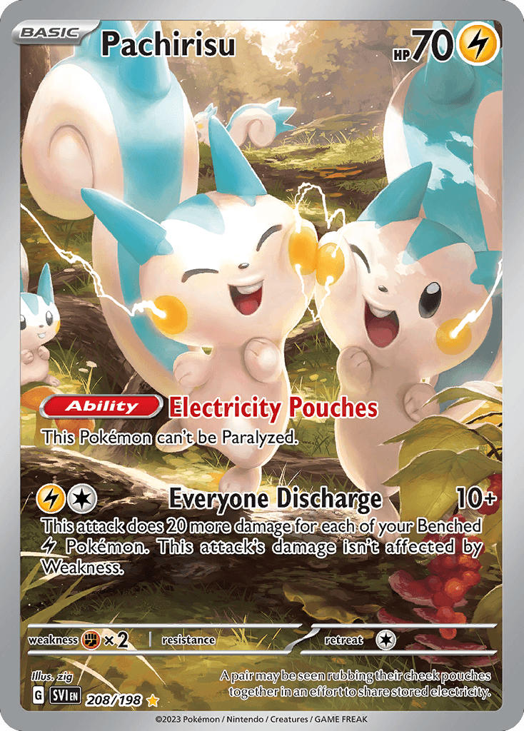 Pachirisu, kortbilde fra pokemontcg.io