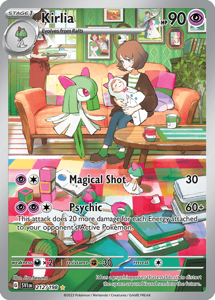 Kirlia, kortbilde fra pokemontcg.io