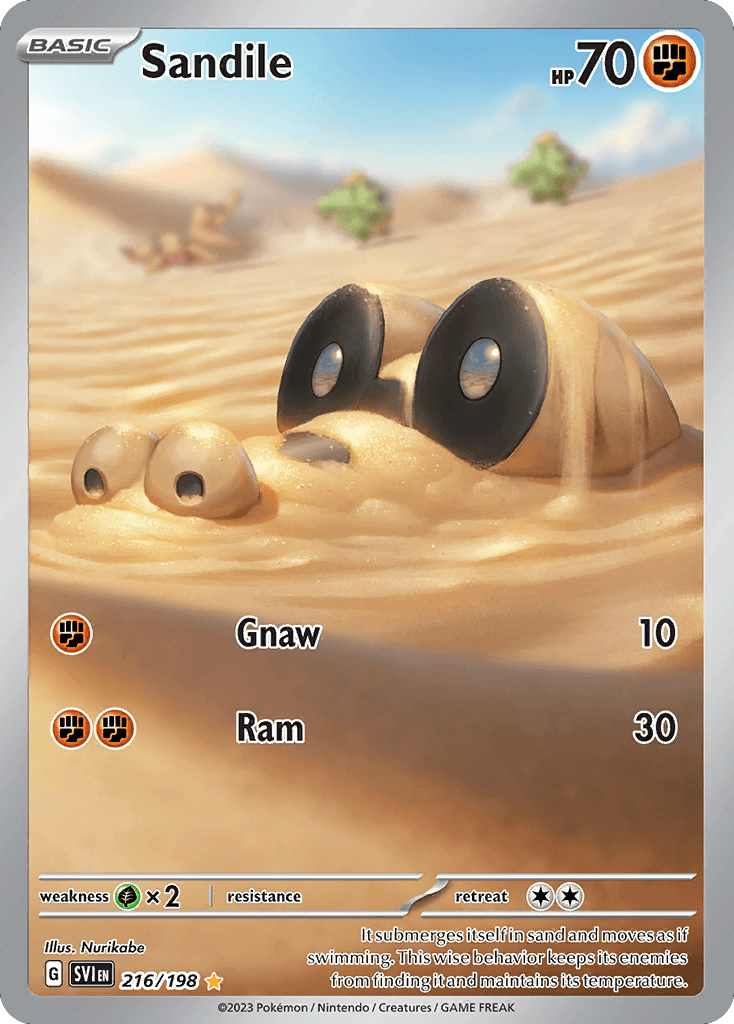 Sandile, kortbilde fra pokemontcg.io