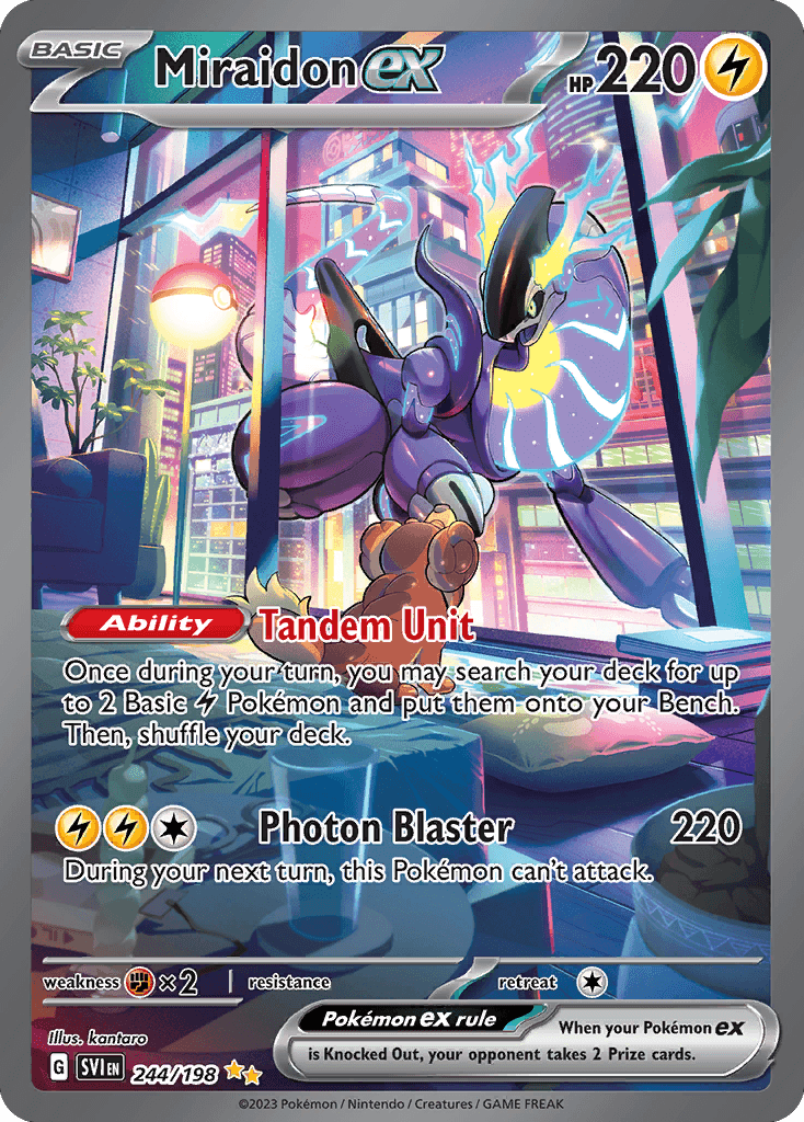 Miraidon ex, kortbilde fra pokemontcg.io