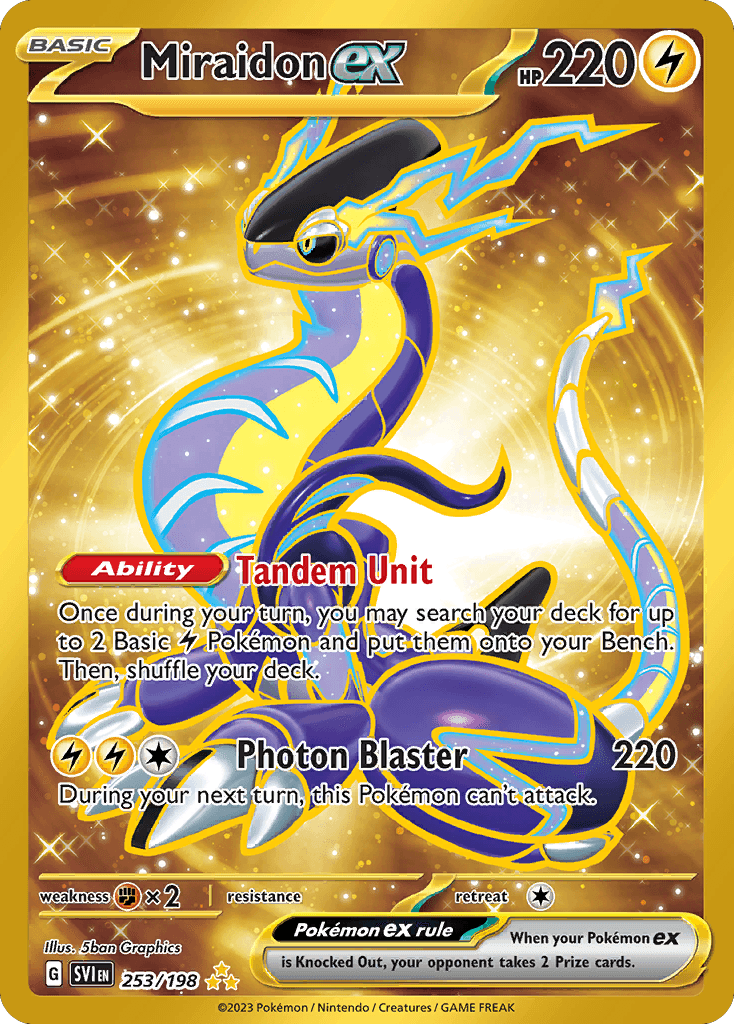 Miraidon ex, kortbilde fra pokemontcg.io
