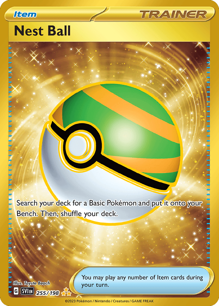 Nest Ball, kortbilde fra pokemontcg.io