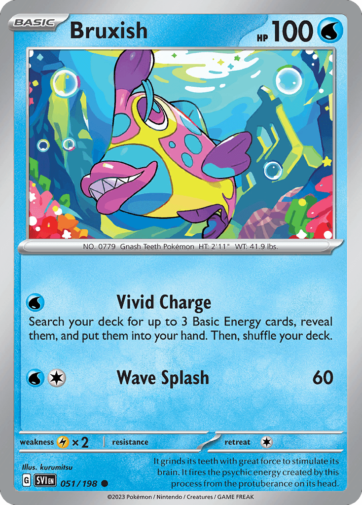 Bruxish, kortbilde fra pokemontcg.io