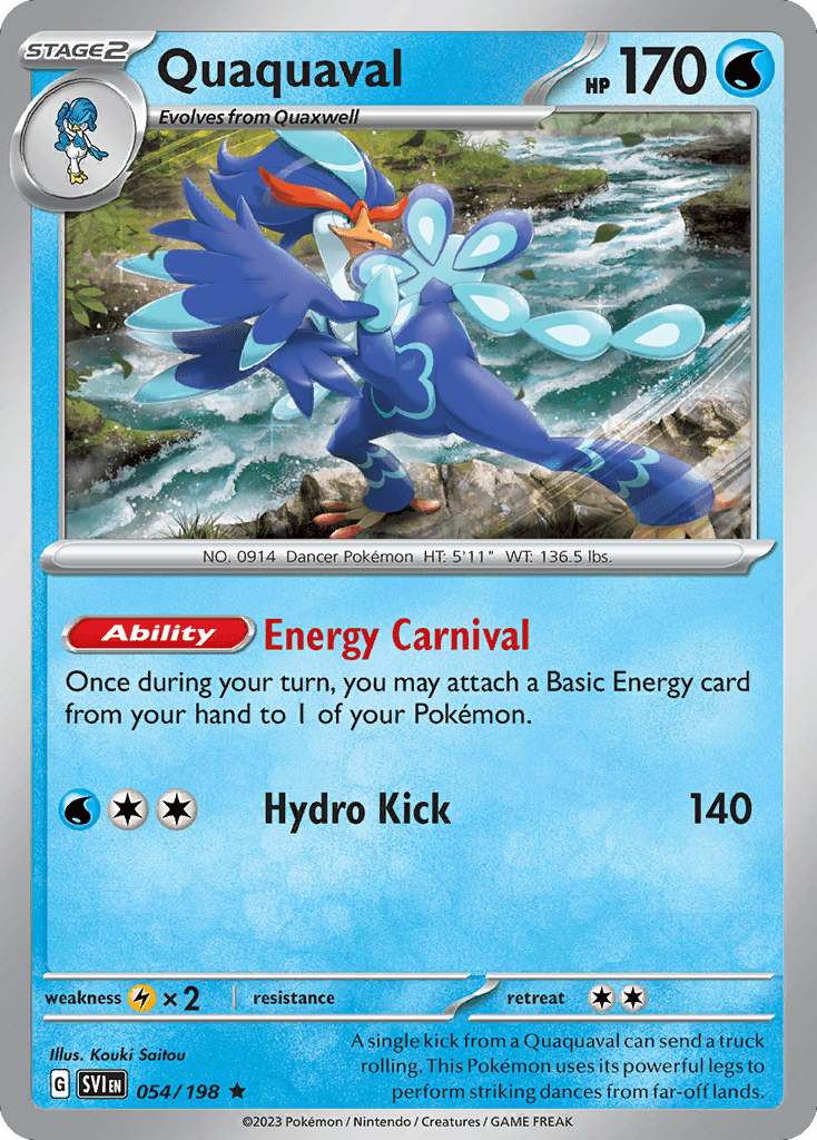Quaquaval, kortbilde fra pokemontcg.io