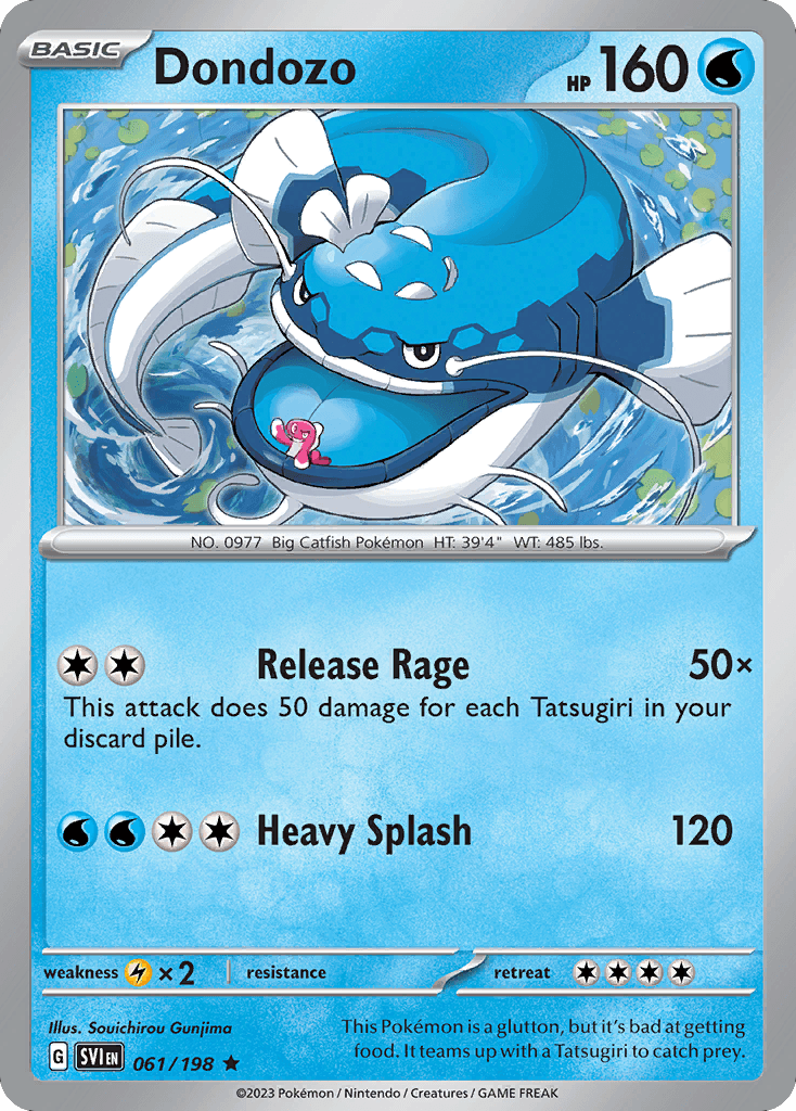 Dondozo, kortbilde fra pokemontcg.io