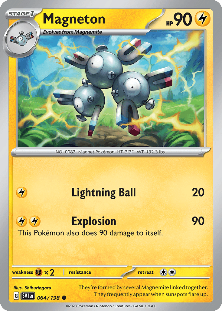 Magneton, kortbilde fra pokemontcg.io