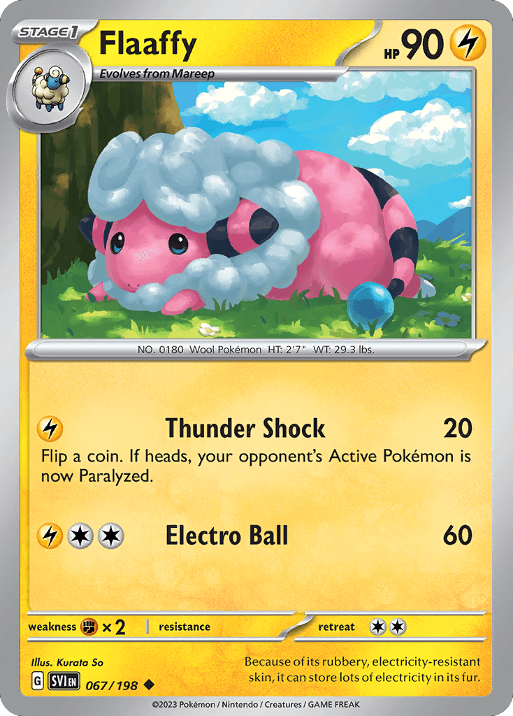 Flaaffy, kortbilde fra pokemontcg.io