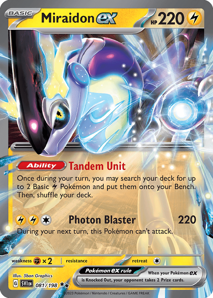 Miraidon ex, kortbilde fra pokemontcg.io