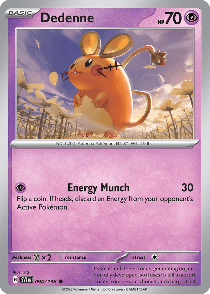 Dedenne, kortbilde fra pokemontcg.io
