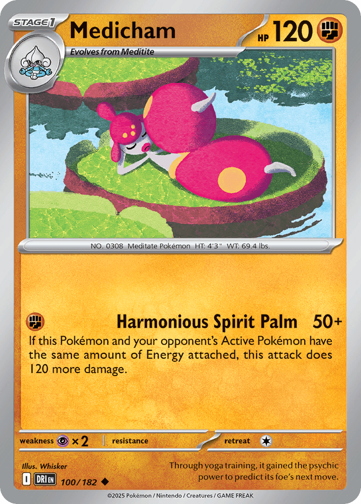 Medicham, kortbilde fra pokemontcg.io