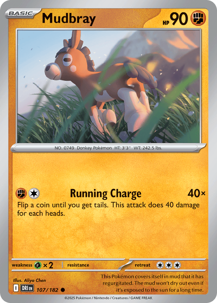 Mudbray, kortbilde fra pokemontcg.io