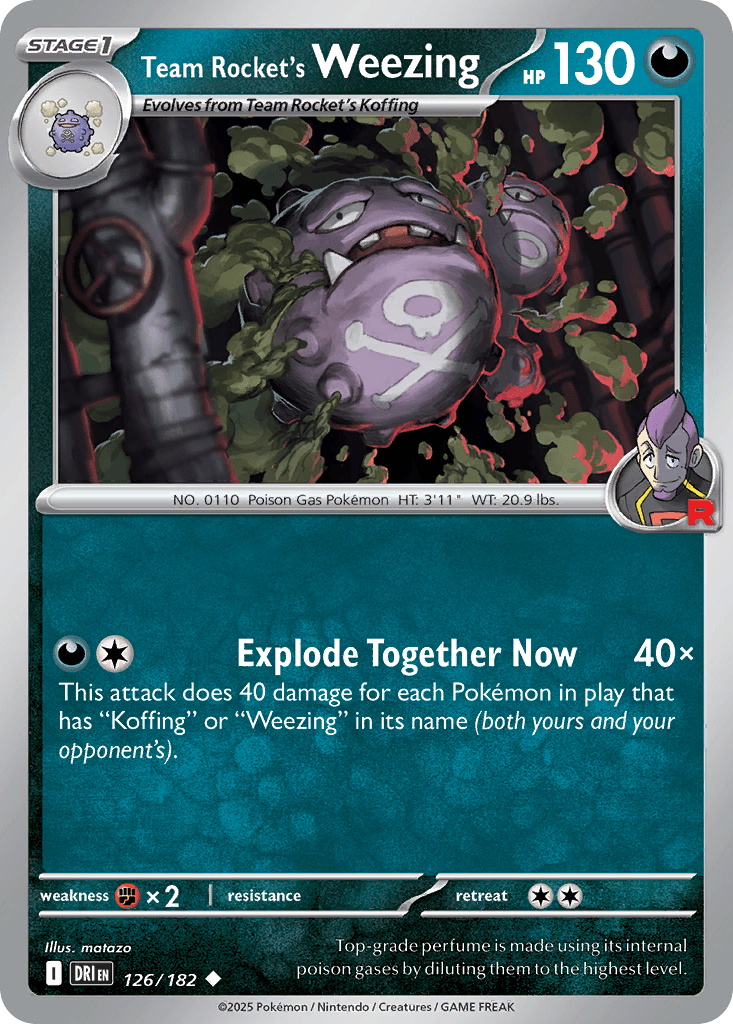 Team Rocket's Weezing, kortbilde fra pokemontcg.io