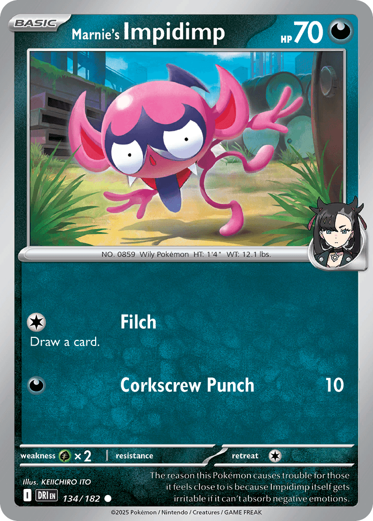 Marnie's Impidimp, kortbilde fra pokemontcg.io