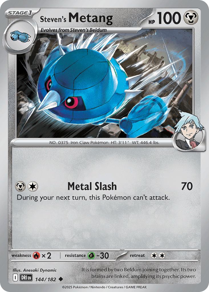 Steven's Metang, kortbilde fra pokemontcg.io